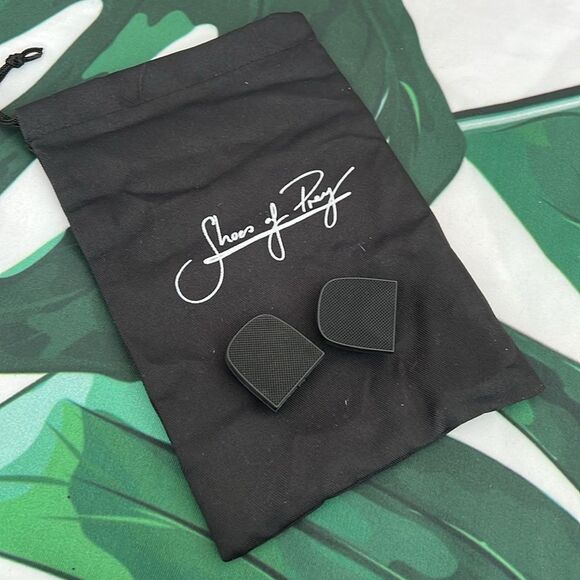 Shoes of Prey brown and black animal print booties with sparkle heels - Picture 10 of 11